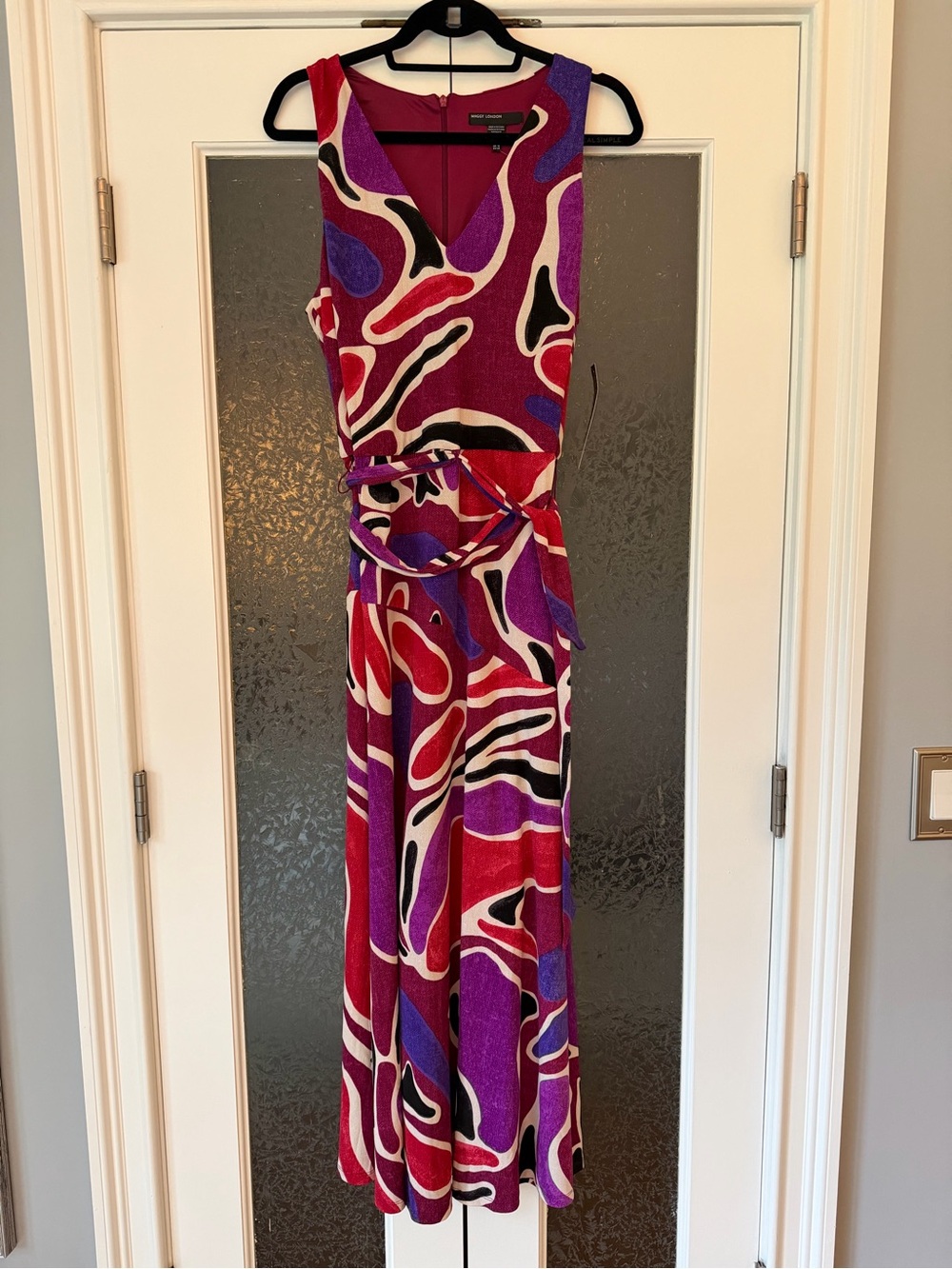 Sleeveless Printed Maxi Dress NWT